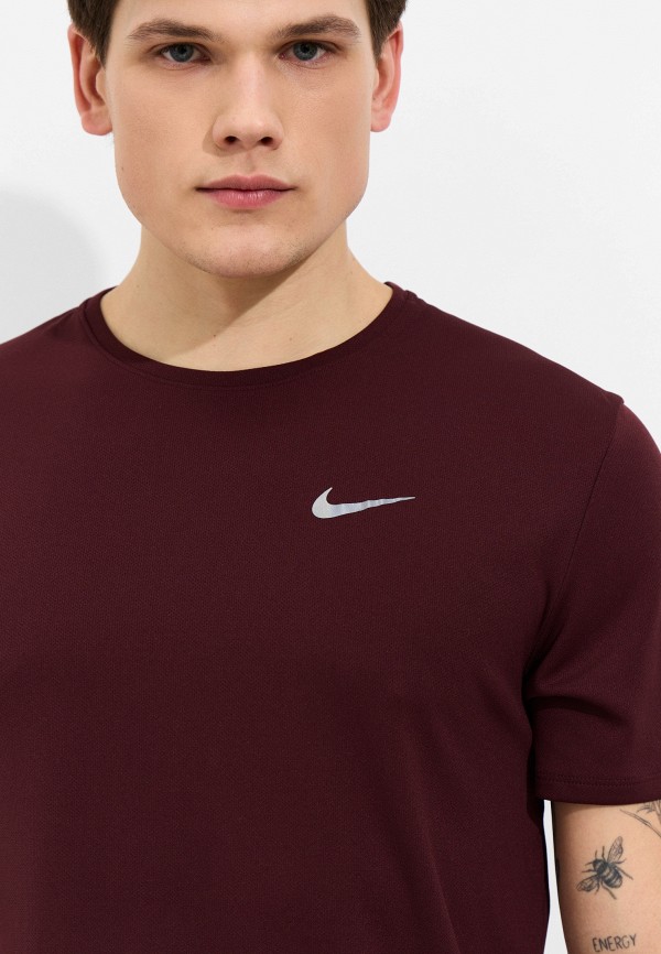 Nike Футболка спортивная - M NK DF UV MILER SS - фото 4