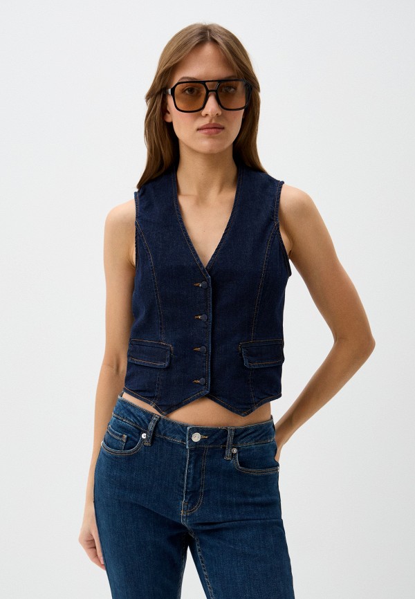 Fracomina Жилет джинсовый - фото 1