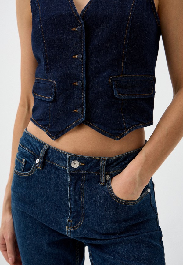 Fracomina Жилет джинсовый - фото 4