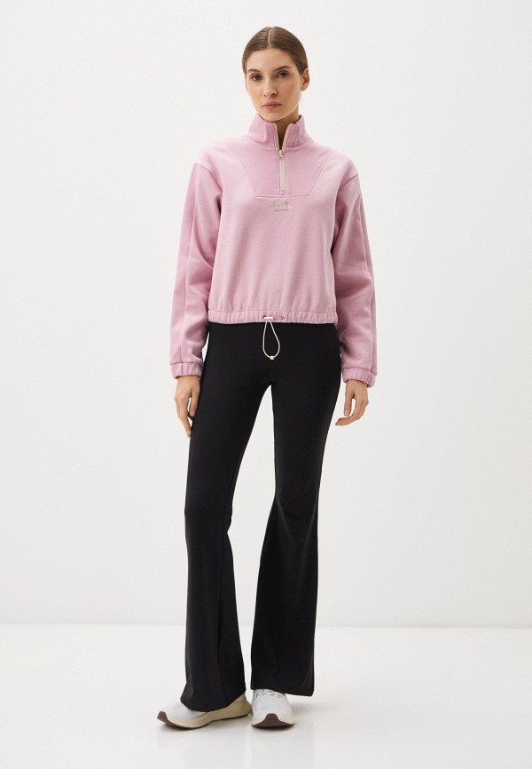 Diadora Олимпийка - L. SWEATSHIRT 1/2 ZIP ATHL. LOGO - фото 2