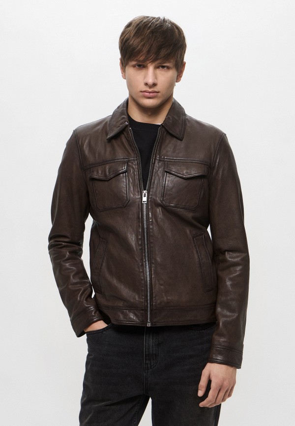 Serge Pariente Куртка кожаная - фото 1