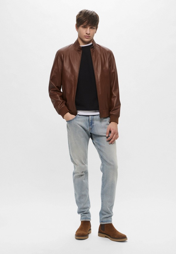 Serge Pariente Куртка кожаная - фото 2