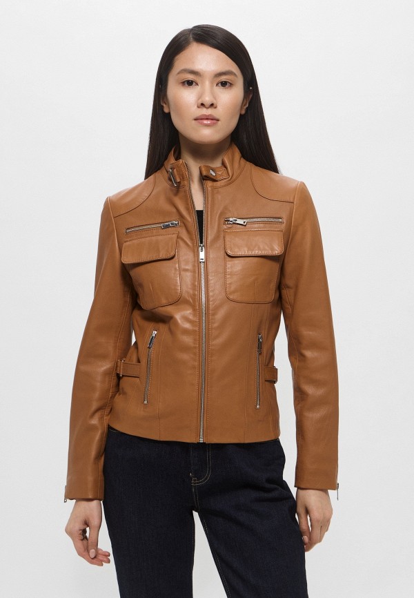 Serge Pariente Куртка кожаная - фото 1