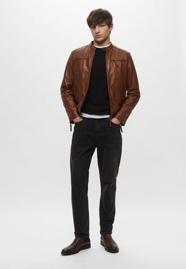 Serge Pariente Куртка кожаная - фото 2