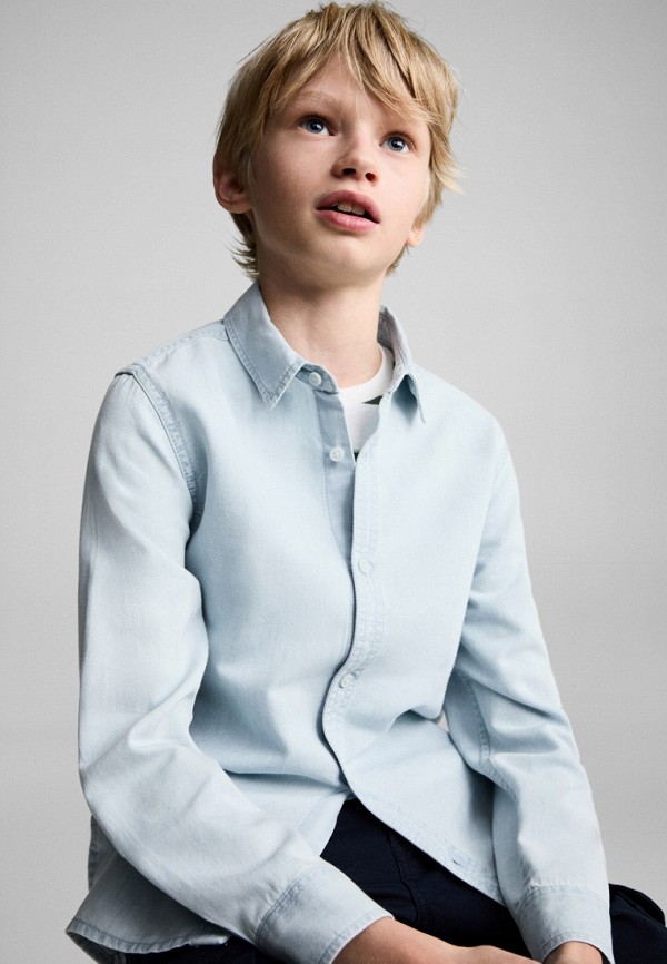 Mango Kids Рубашка джинсовая - JOAN - фото 2