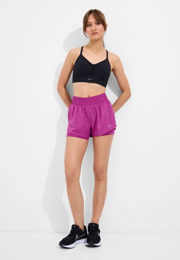 Nike Шорты спортивные - W NK ONE DF MR 3IN 2N1 SHORT - фото 2
