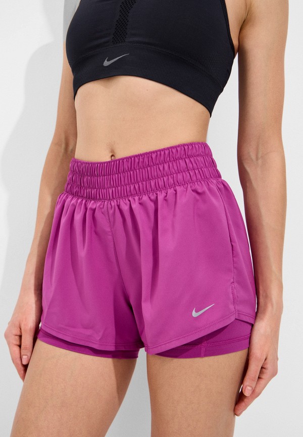 Nike Шорты спортивные - W NK ONE DF MR 3IN 2N1 SHORT - фото 4