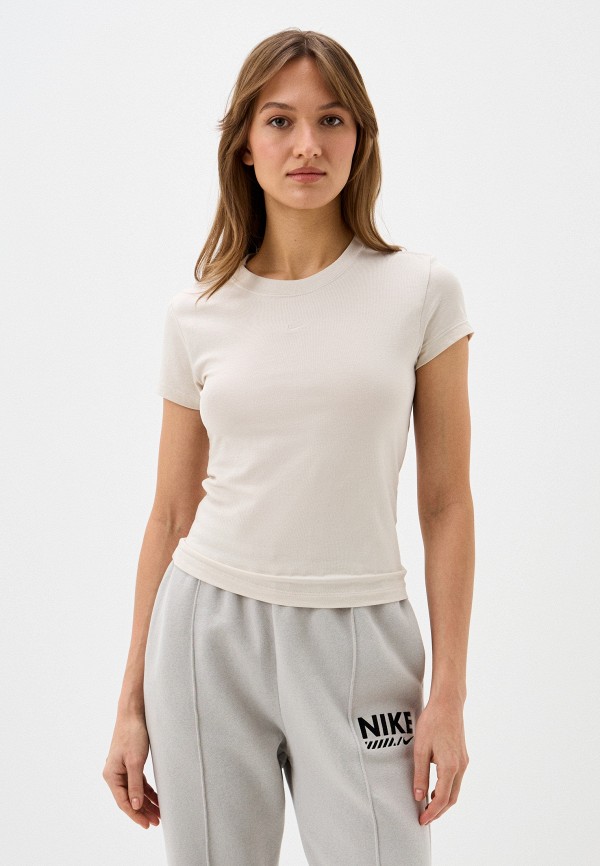Nike Футболка - W NSW NK CHLL KNT MD CRP - фото 1