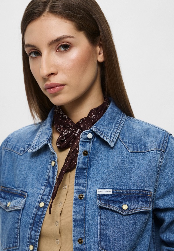 Guess Jeans Рубашка джинсовая - фото 4