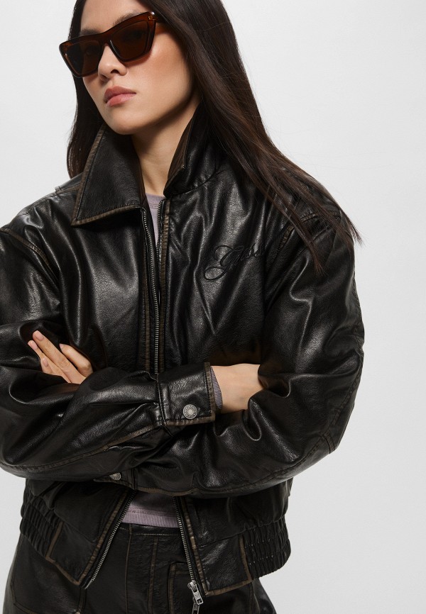 Guess Jeans Куртка кожаная утепленная - ORIGINALS - фото 4