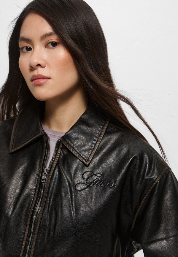 Guess Jeans Куртка кожаная утепленная - ORIGINALS - фото 6