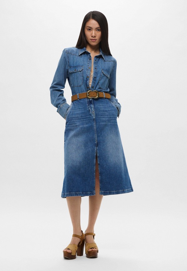 Twinset Milano Юбка джинсовая - ACTITUDE - фото 2