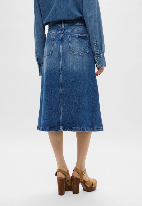 Twinset Milano Юбка джинсовая - ACTITUDE - фото 3