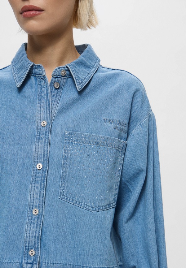 Twinset Milano Рубашка джинсовая - ACTITUDE - фото 4