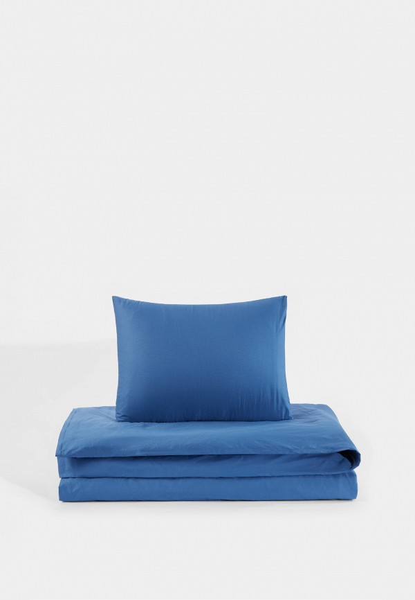 Lamoda Home Постельное белье 1,5-спальное - Сатин, без простыни - фото 1