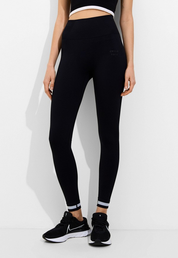 Cream Yoga Леггинсы - Elly Seamless Legging Black - фото 1