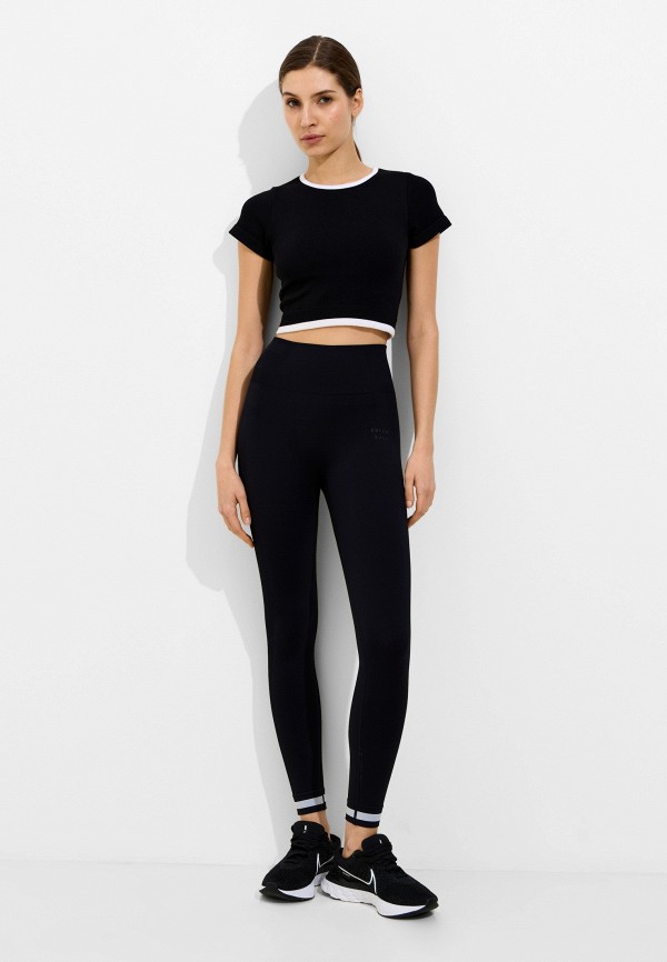 Cream Yoga Леггинсы - Elly Seamless Legging Black - фото 2