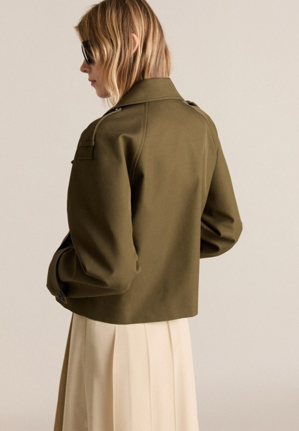 Mango Тренч - CHAQUETA HABANA - фото 3