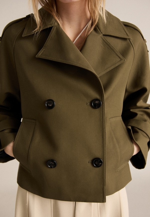 Mango Тренч - CHAQUETA HABANA - фото 5