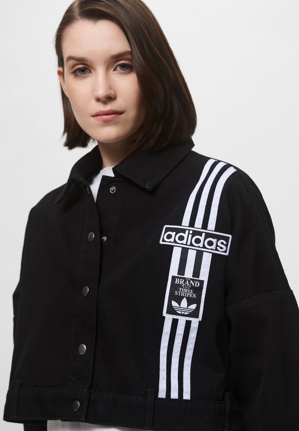 adidas Originals Куртка джинсовая - DENIM TRACK TOP - фото 4