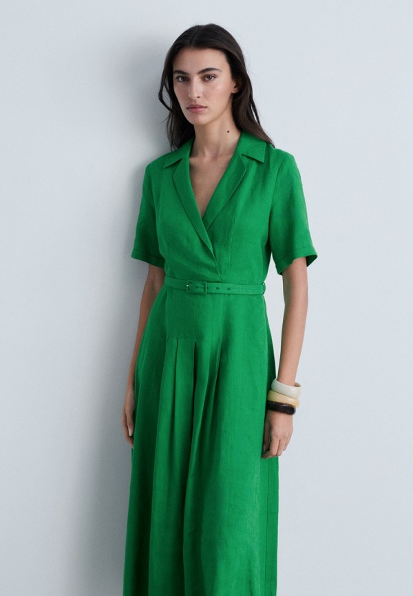 Mango Платье - GOLD-A - фото 2