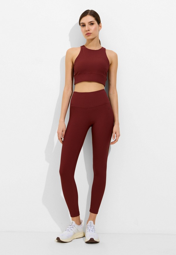 Cream Yoga Топ спортивный - Sophia Bra Top Wine - фото 2