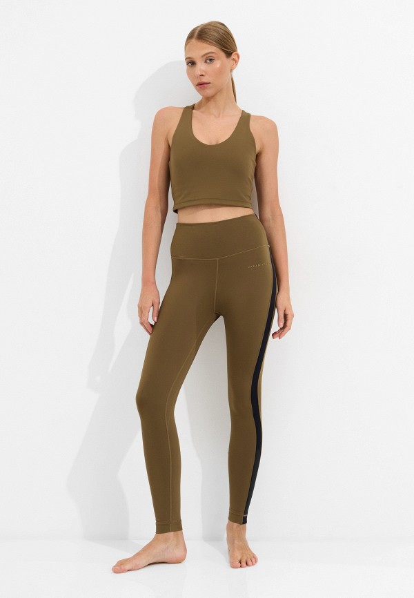 Cream Yoga Топ спортивный - Carrie Bra Top Army Green - фото 2