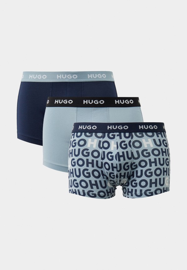 Hugo Трусы 3 шт. - TRUNK TRIPLET DESIGN - фото 1