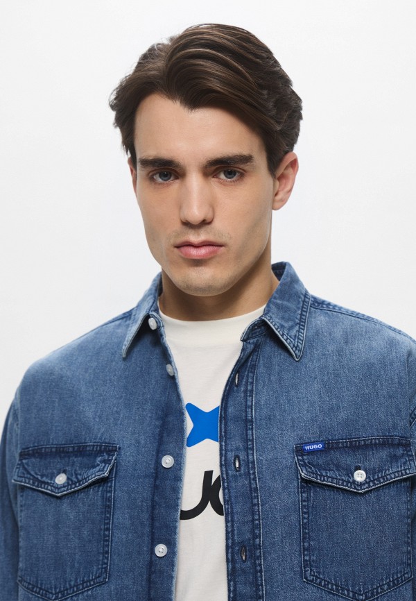 Hugo Рубашка джинсовая - Ebino - фото 5