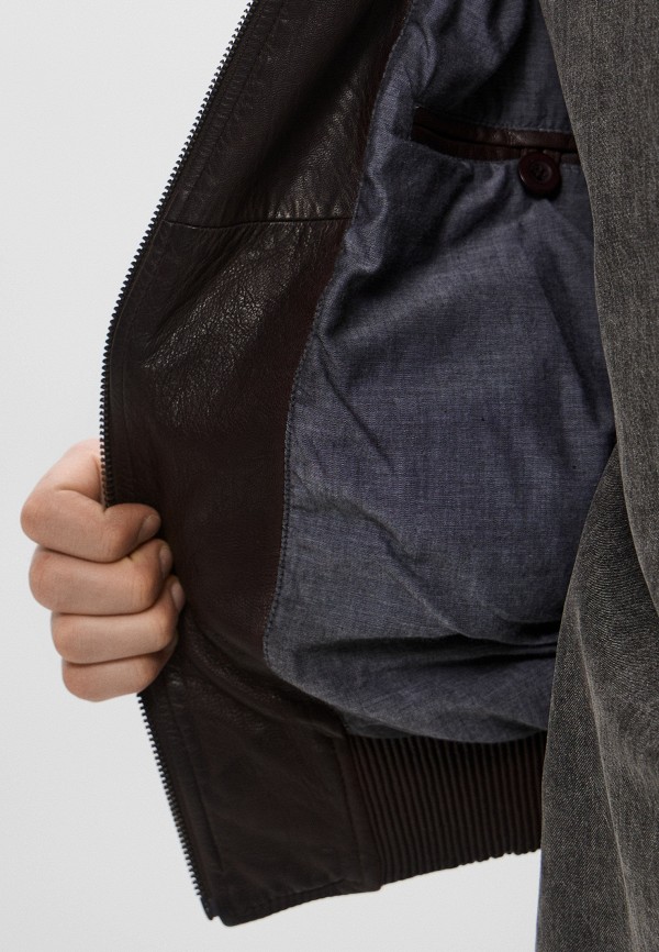 Blouson Куртка кожаная - фото 4