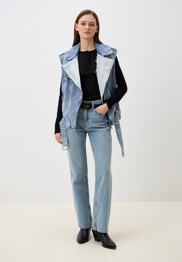 Fracomina Жилет джинсовый - фото 2