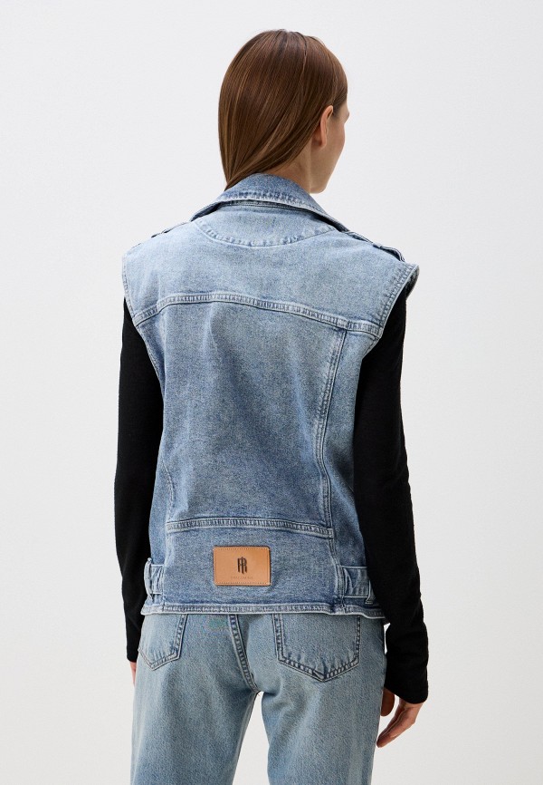Fracomina Жилет джинсовый - фото 3