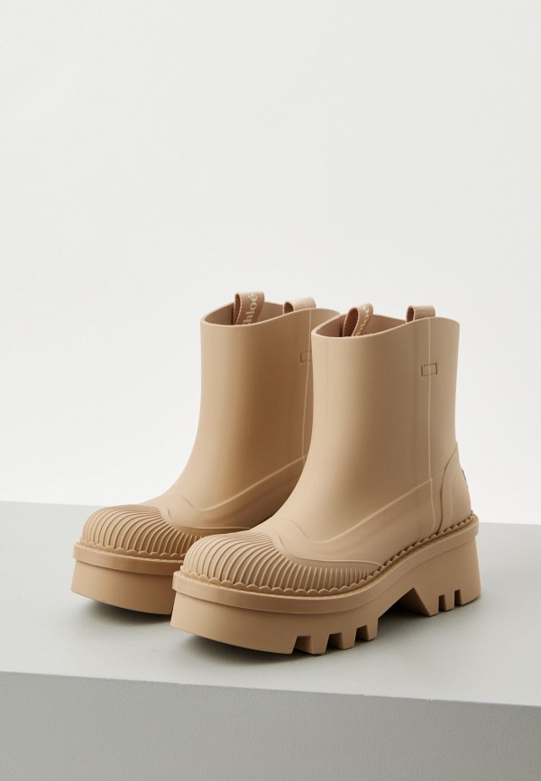 Chloe Полусапоги резиновые - фото 3