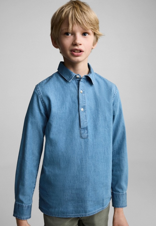 Mango Kids Рубашка джинсовая - MARIO - фото 2