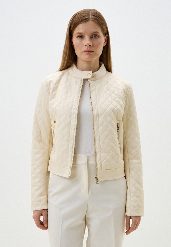 Rinascimento Куртка кожаная утепленная - фото 1