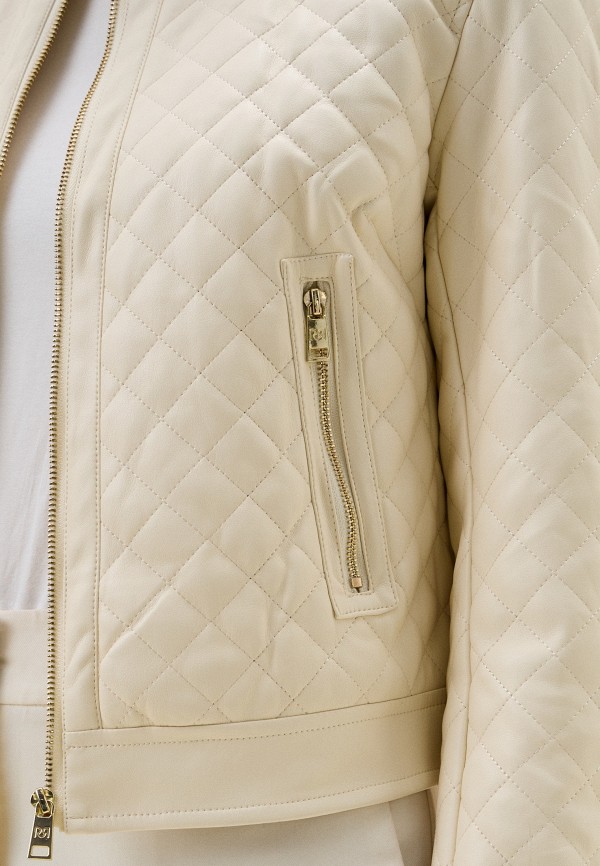 Rinascimento Куртка кожаная утепленная - фото 5