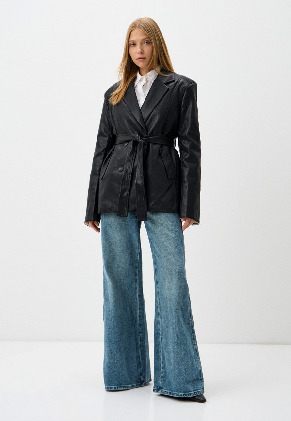 TrendyAngel Куртка кожаная утепленная - фото 2