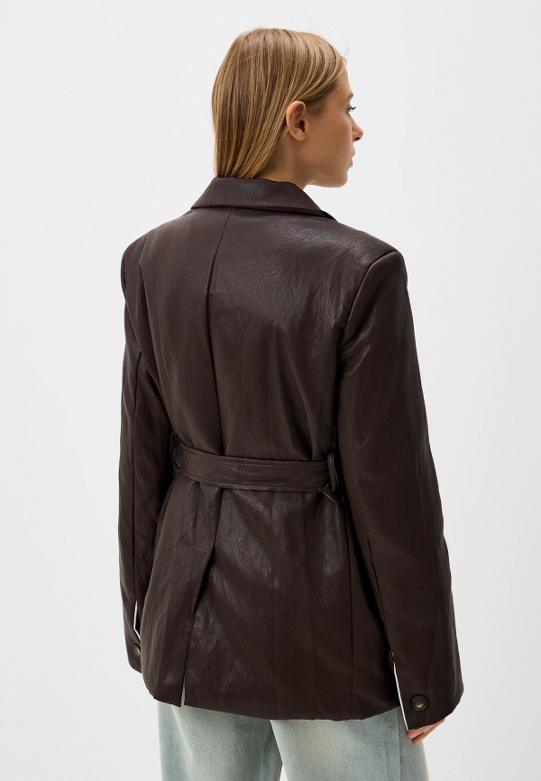 TrendyAngel Куртка кожаная утепленная - фото 3