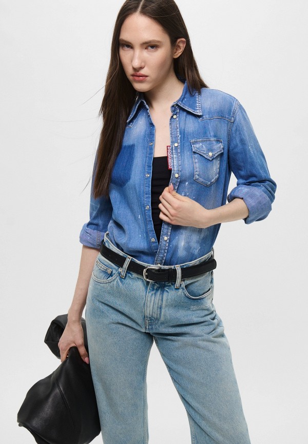Dsquared2 Рубашка джинсовая - фото 4