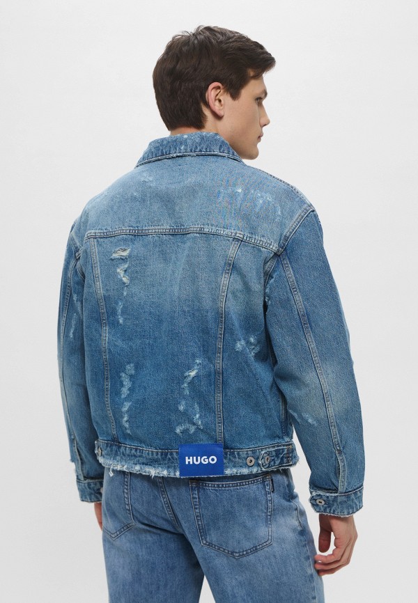 Hugo Куртка джинсовая - HUGO BLUE - фото 3