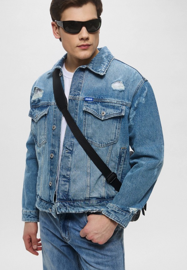 Hugo Куртка джинсовая - HUGO BLUE - фото 4