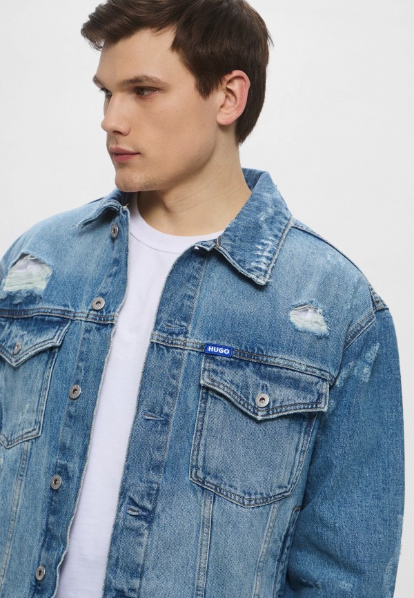 Hugo Куртка джинсовая - HUGO BLUE - фото 5