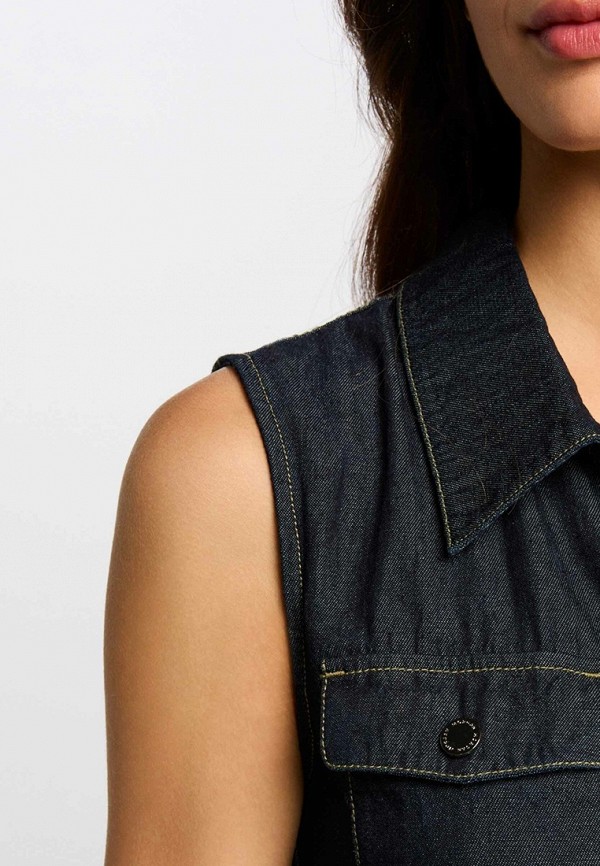 Morgan Платье джинсовое - фото 4