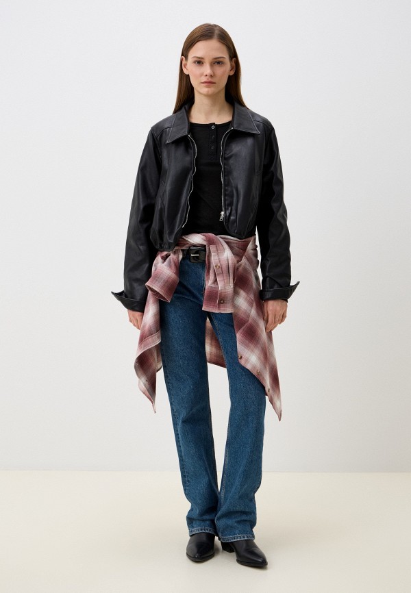 Bad Queen Куртка кожаная утепленная - фото 2