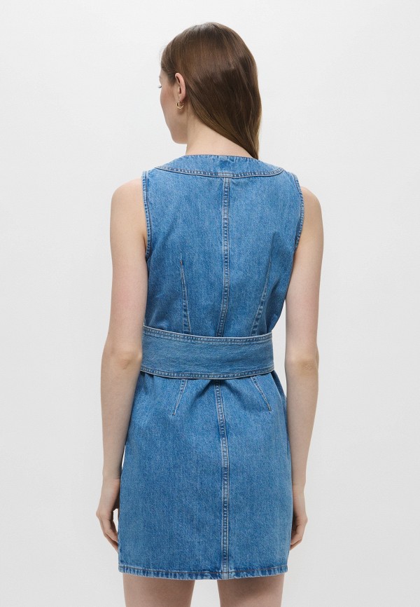 Marella Платье джинсовое - AVOCADO - фото 3