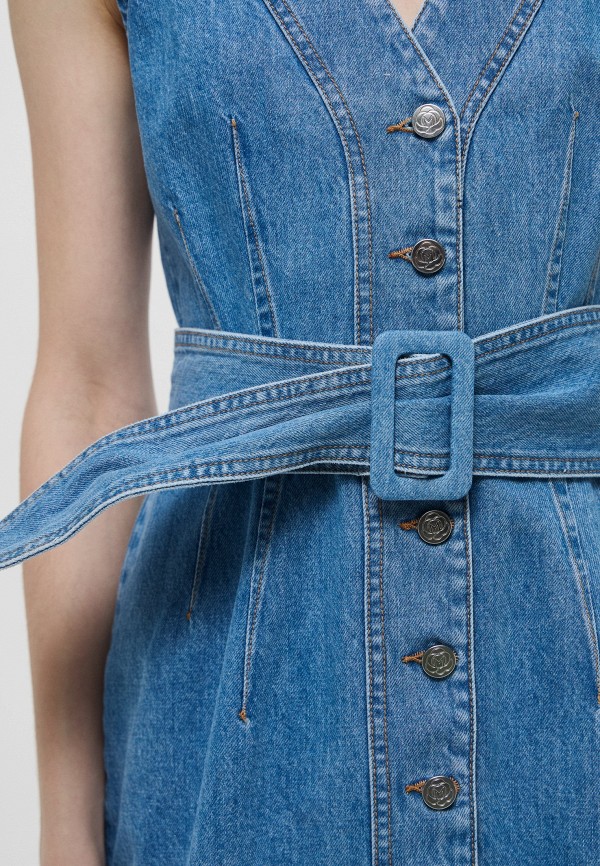 Marella Платье джинсовое - AVOCADO - фото 5