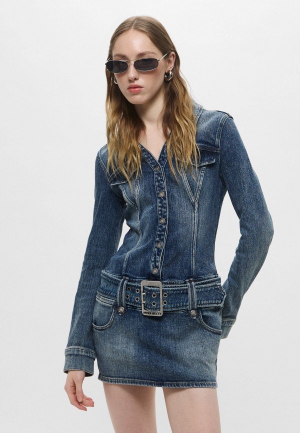 Miss Sixty Платье джинсовое - фото 1