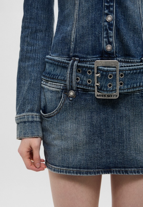 Miss Sixty Платье джинсовое - фото 5