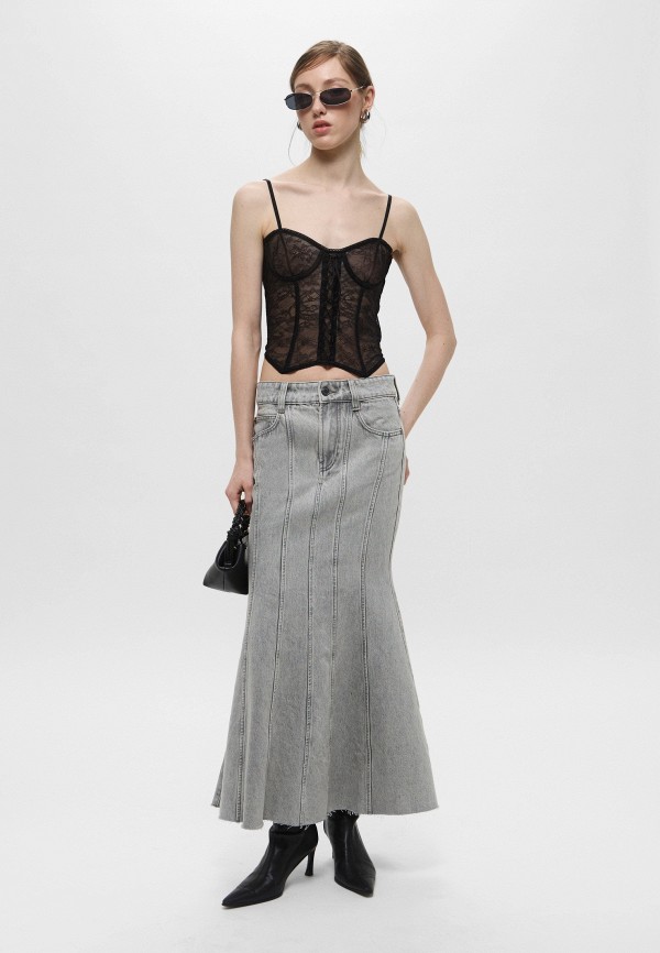 Miss Sixty Юбка джинсовая - и пояс - фото 2