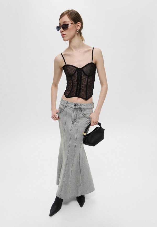 Miss Sixty Юбка джинсовая - и пояс - фото 5